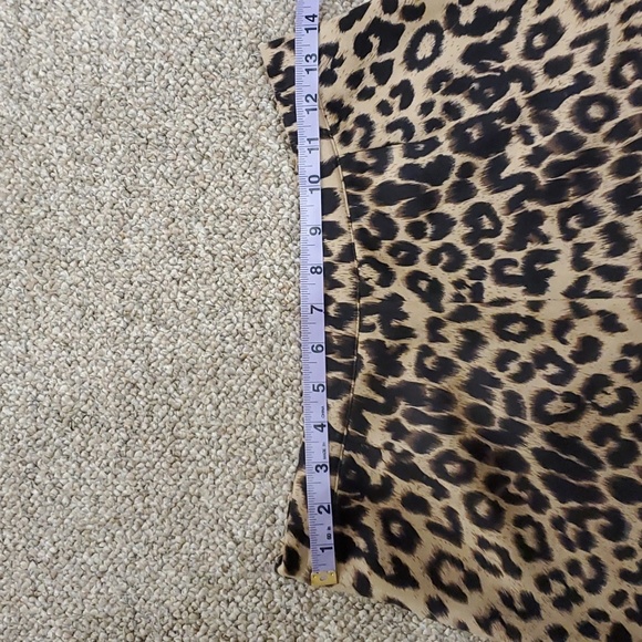 ZARA Cheetah Print Mini Skirt Size Small EUC - Picture 6 of 7